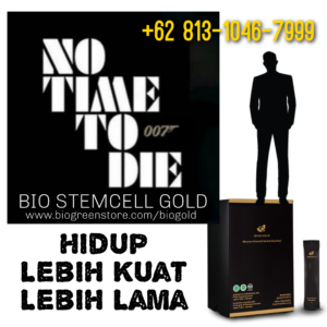 Bio Stemcell Gold Biogreen, obat herbal kuat pria, Obat herbal impotensi